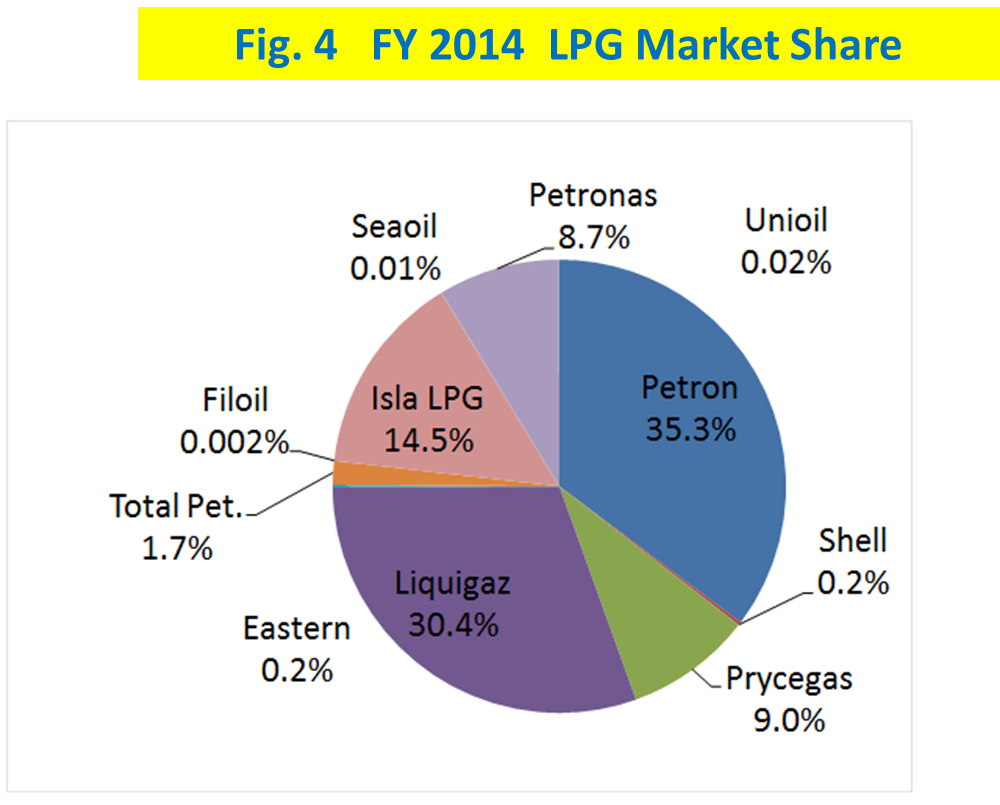 Fig. 4 LPG Market Share