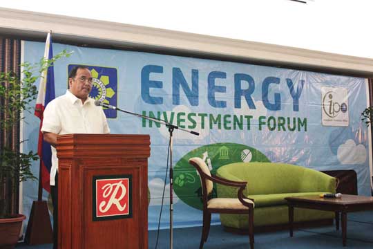 Photo from the 2016 Mindanao Energy Investment Forum last July 28, 2016