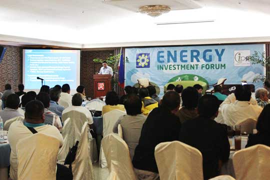 Photo from the 2016 Mindanao Energy Investment Forum last July 28, 2016