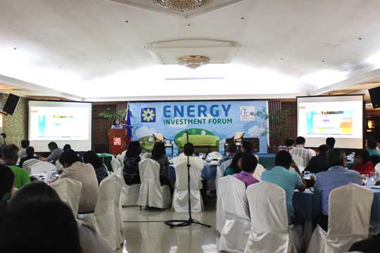 Photo from the 2016 Mindanao Energy Investment Forum last July 28, 2016