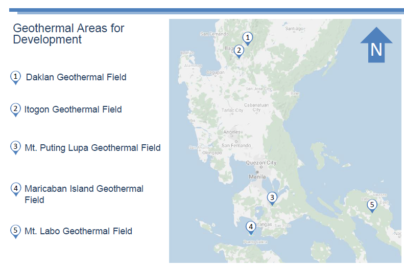 image for Geothermal Areas for Development